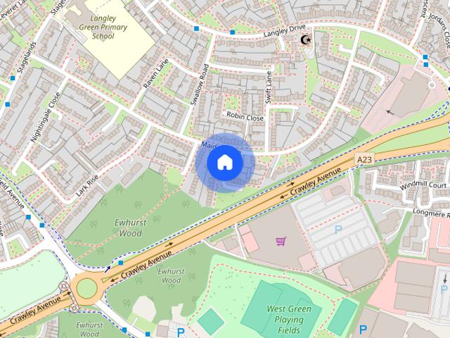 House for rent in Langley Green, Glynde