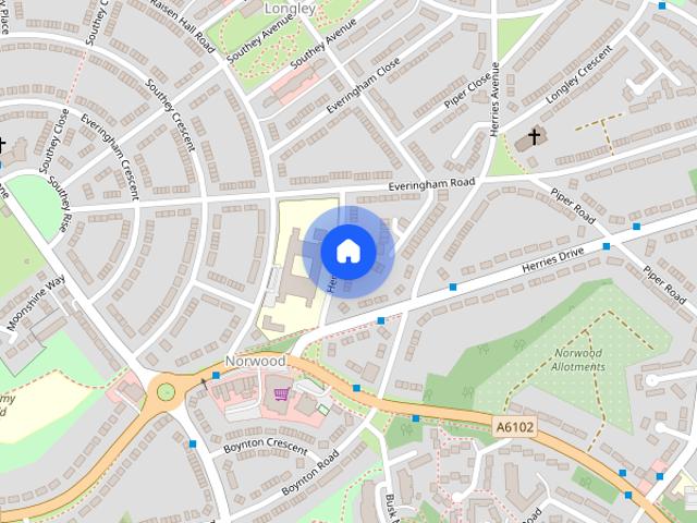 House for rent in Norwood, Sheffield