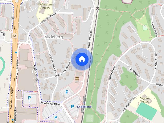 Lägenhet hyra i Knalleland, Borås