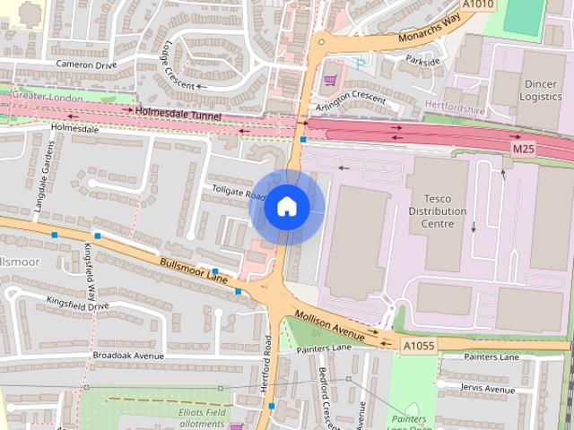 Apartment for rent in Freezywater, Greater London