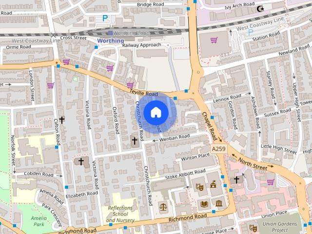 Room for rent in Worthing, West Sussex