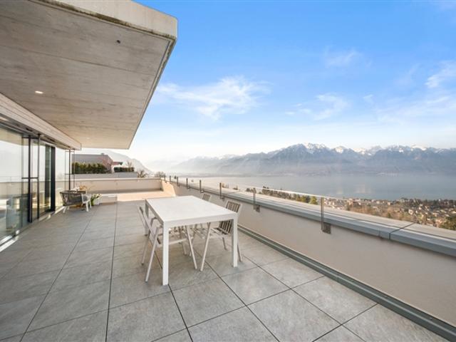 Attikawohnung kaufen in Chailly-Montreux, Waadt