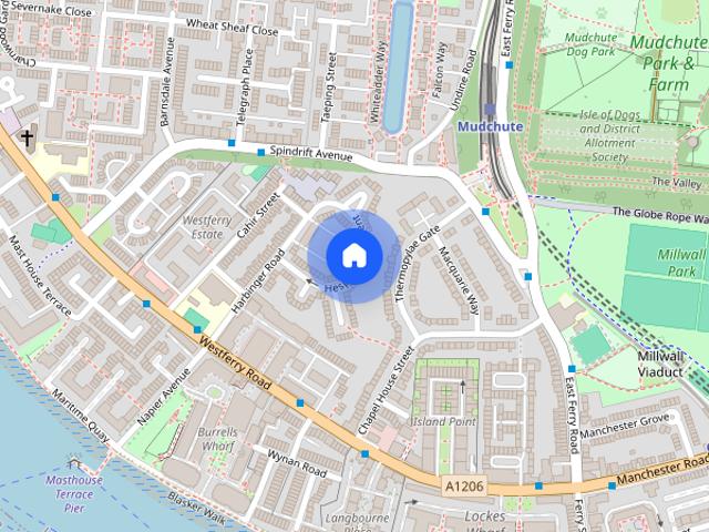 House for rent in Isle Of Dogs, Millwall