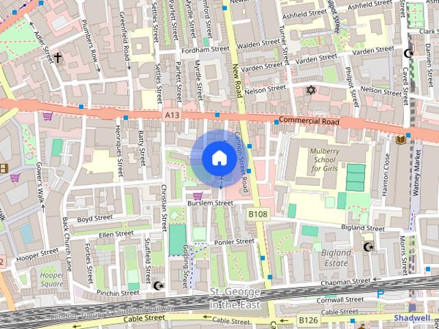 Apartment for rent in St. George in the East, Greater London