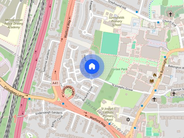 House for rent in The Hyde, Greater London
