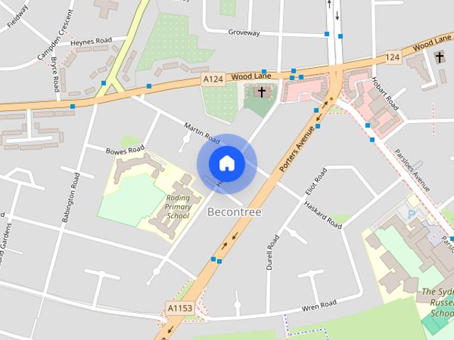 House for rent in Becontree, Greater London
