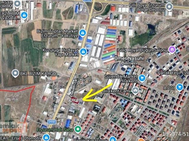 Yakutiye, Erzurum içerisinde satılık Dükkan