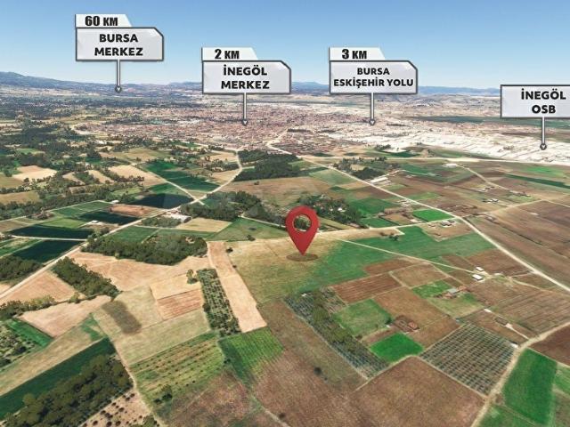 İnegöl, Bursa içerisinde satılık Arsa