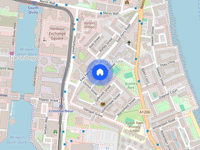 House for rent in Isle Of Dogs, Greater London