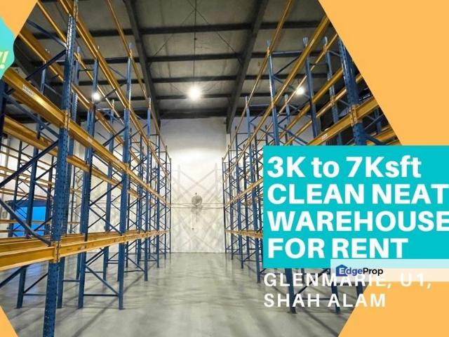 Warehouse for rent in Petaling, Alam Impian
