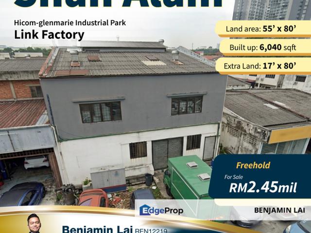 Warehouse for sale in Petaling, Alam Impian