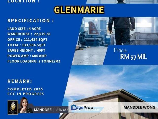 Warehouse for sale in Petaling, Alam Impian