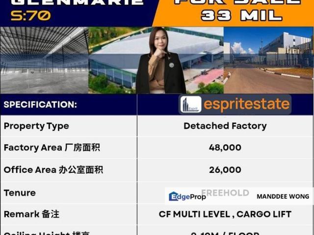 Warehouse for sale in Petaling, Alam Impian