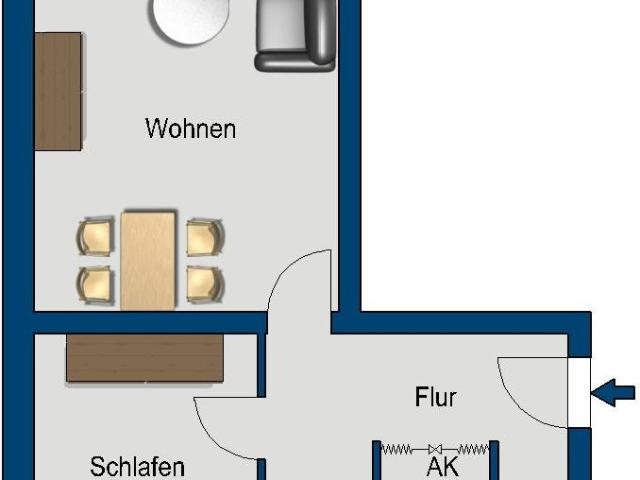 Apartment mieten in Britz, Berlin