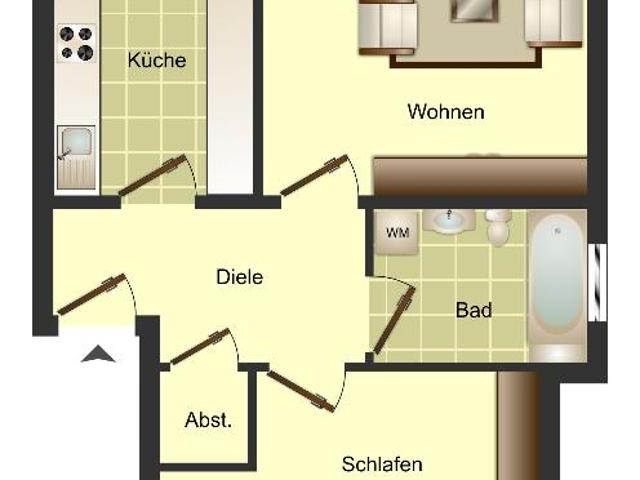 Apartment mieten in Homberg, Duisburg