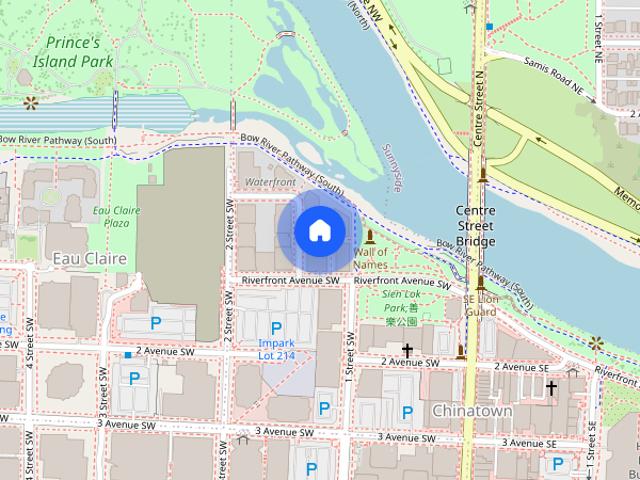 Apartment for rent in Waterfront, Calgary