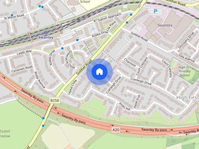 House for rent in Swanley, The Butts
