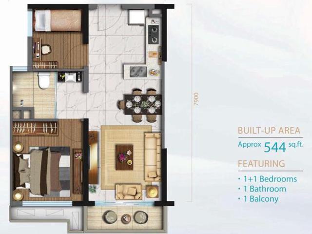 Serviced Residence for sale in Johore Bahru, Johor