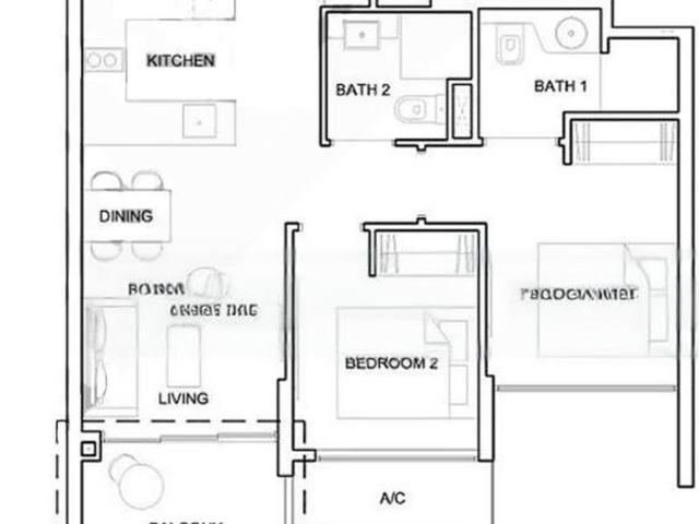 Apartment for sale in Sengkang
