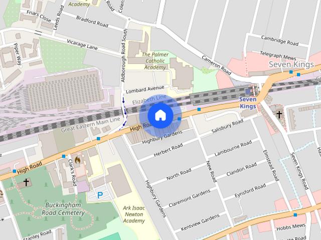 Apartment for rent in Seven Kings, Greater London