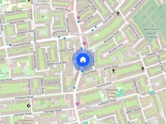 Apartment for rent in Cann Hall, Greater London