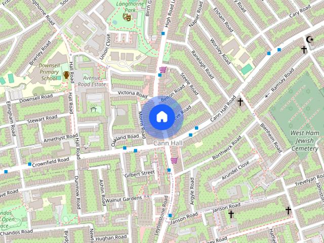 Apartment for rent in Cann Hall, Greater London