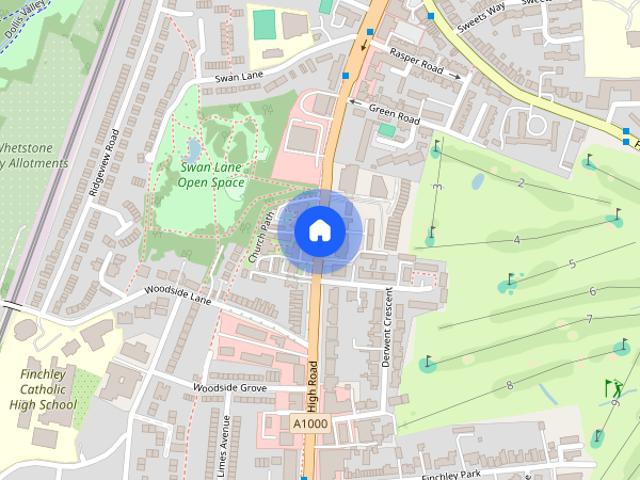 Apartment for rent in Whetstone, Greater London