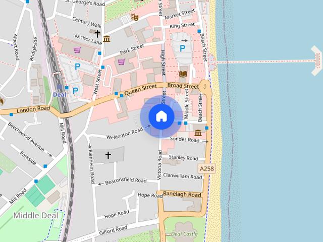 Apartment for rent in Middle Deal, Ash