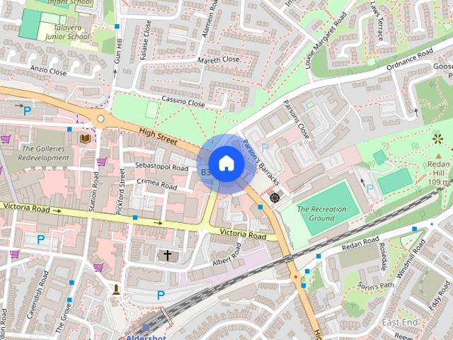 Apartment for rent in Aldershot, Rushmoor