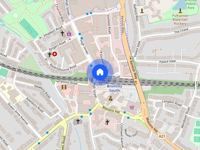 Apartment for rent in Widmore, Greater London