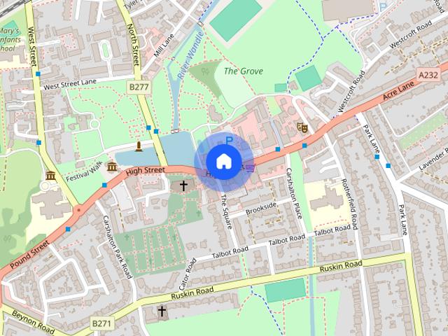 Apartment for rent in The Wrythe, Greater London