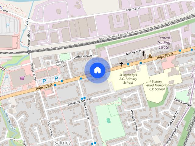 Apartment for rent in Saltney, Wales