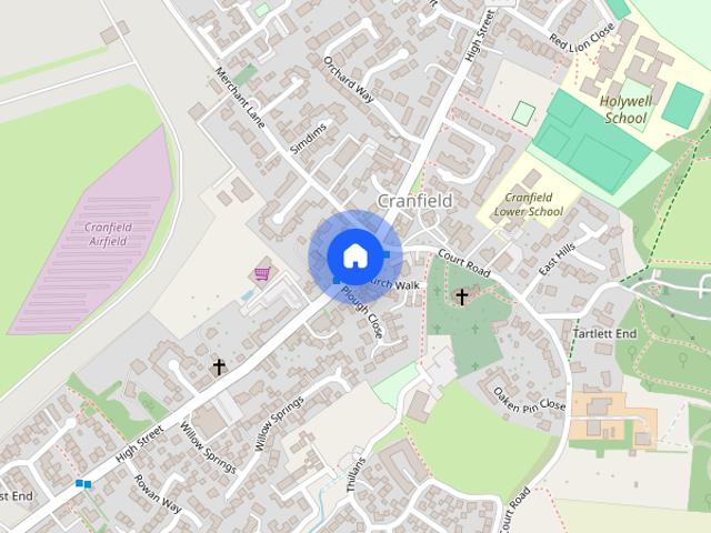 House for rent in Cranfield, Central Bedfordshire
