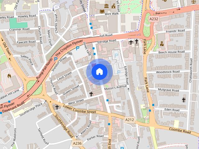Apartment for rent in London Borough of Croydon, Waddon