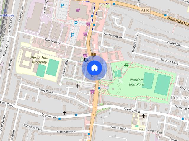 Apartment for rent in Ponders End, Greater London