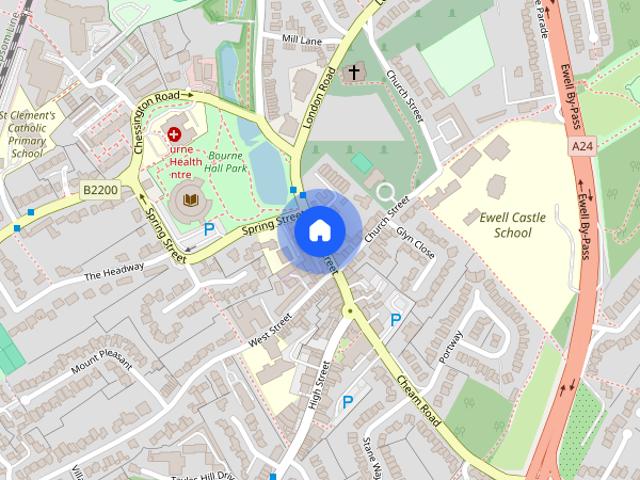 Apartment for rent in Stoneleigh, Ewell