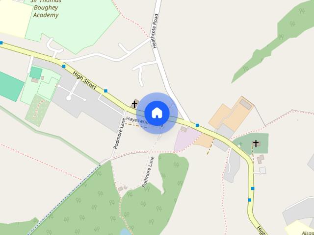 House for rent in Audley Rural, Butterton