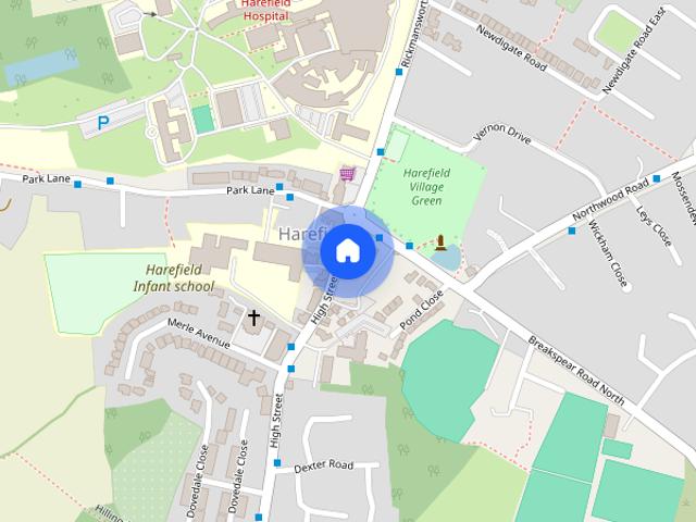 Apartment for rent in Harefield, London Borough of Hillingdon