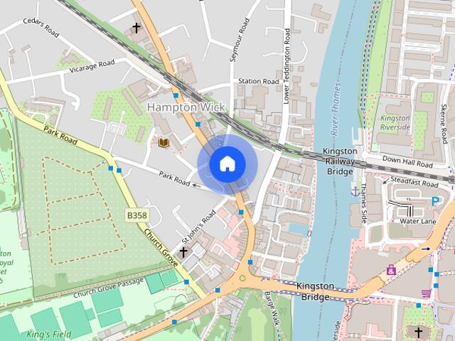House for rent in Kingston Upon Thames, Hampton Wick