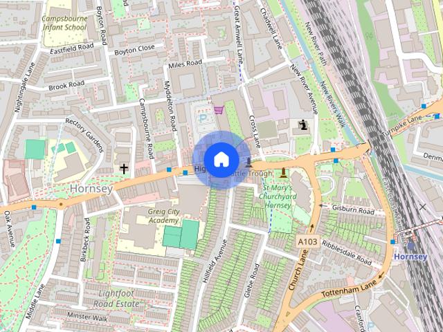 Apartment for rent in Hornsey, Greater London