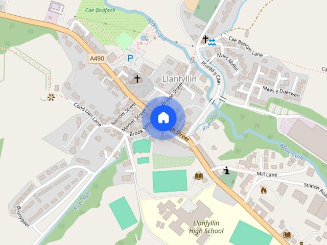 Apartment for rent in Llanfyllin