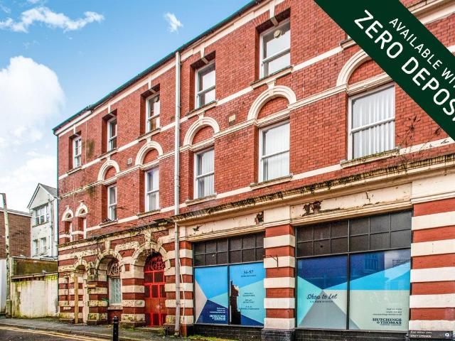 Studio for rent in Town, Merthyr