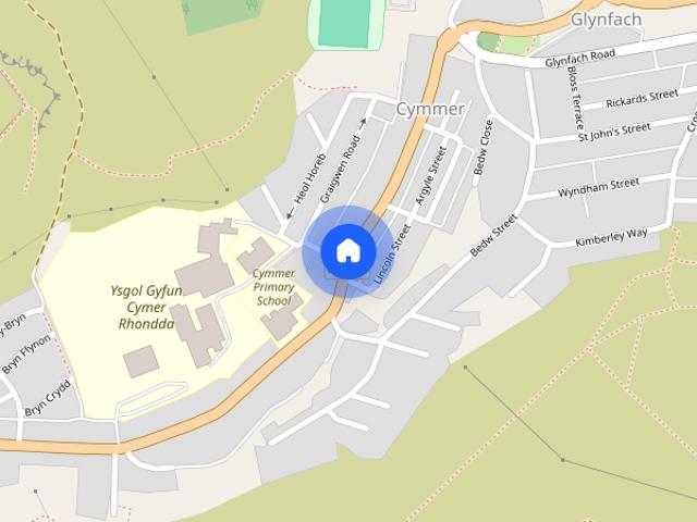 House for rent in Cymmer, Wales
