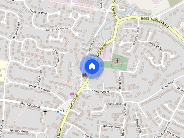 Apartment for rent in Raunds