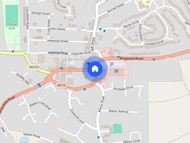 Apartment for rent in Loundsley Green, East Midlands