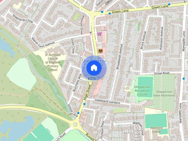Apartment for rent in Lower Halliford, Surrey