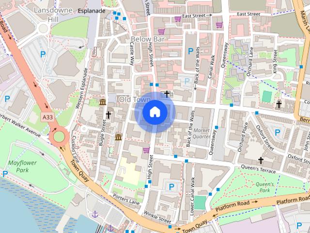 Apartment for rent in Old Town, Southampton