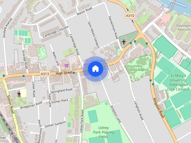 Apartment for rent in Strawberry Hill, Greater London