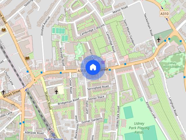 Apartment for rent in Strawberry Hill, Greater London