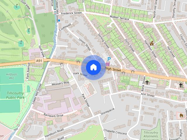 Apartment for rent in Tillicoultry, Scotland
